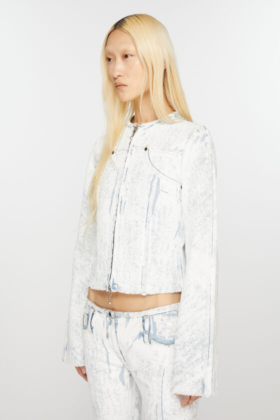 (image for) Top-Tier Pigment print denim jacket